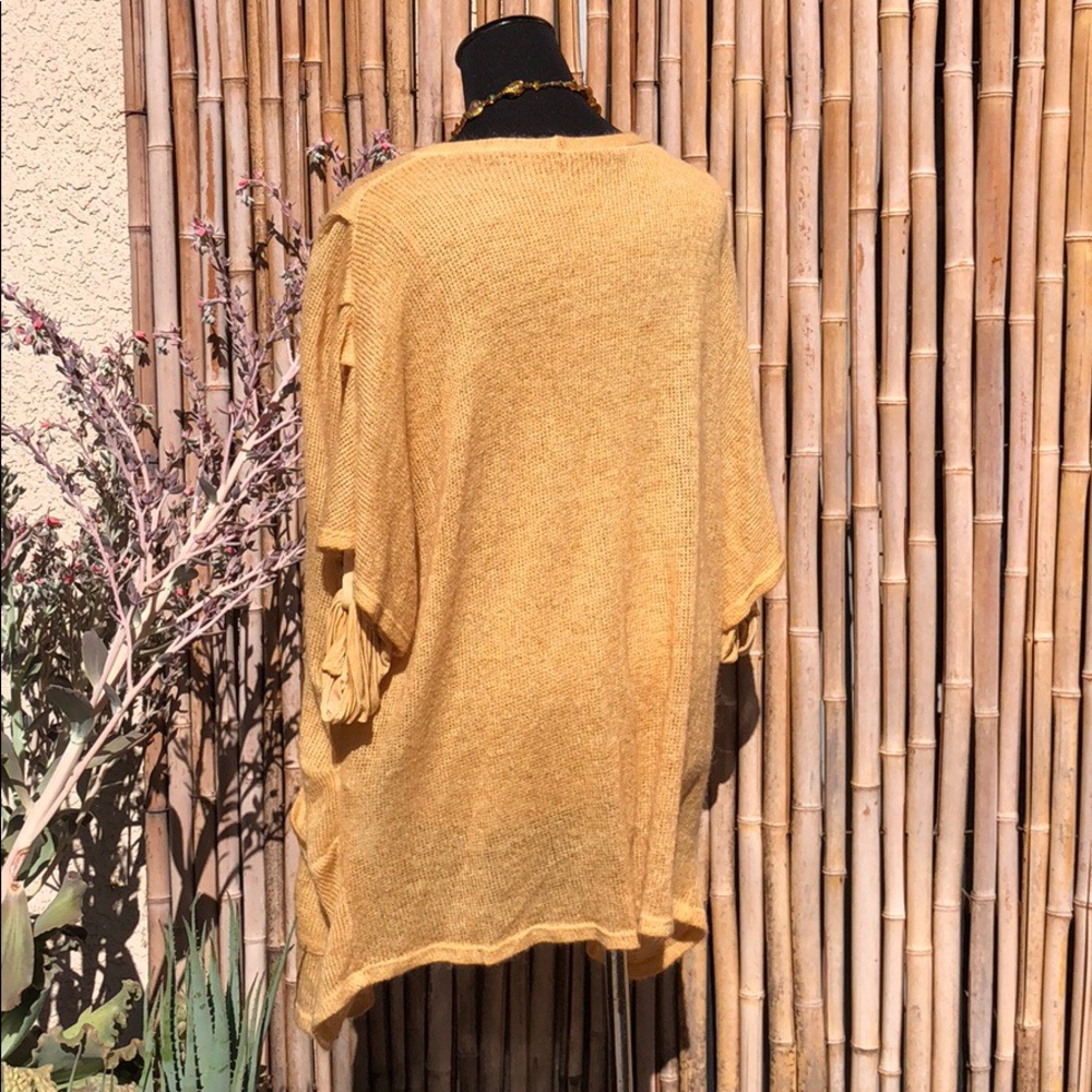 *LAST ONE!* 🌸NEW YEAR SALE🌸 NEW Goldenrod Knit & Lace 3Pc Sweater Set OS - Picture 2 of 9